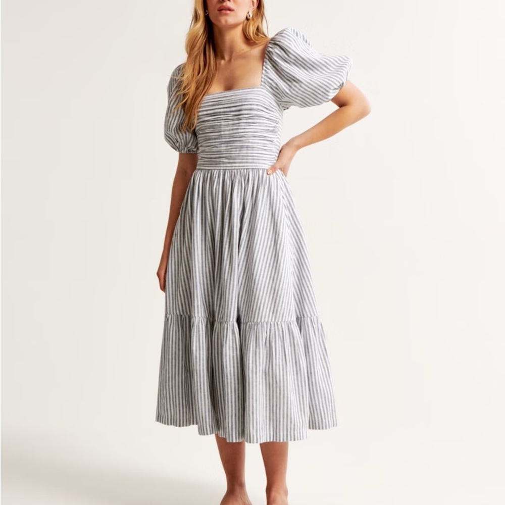 NWT! Abercrombie Emerson Striped Dress